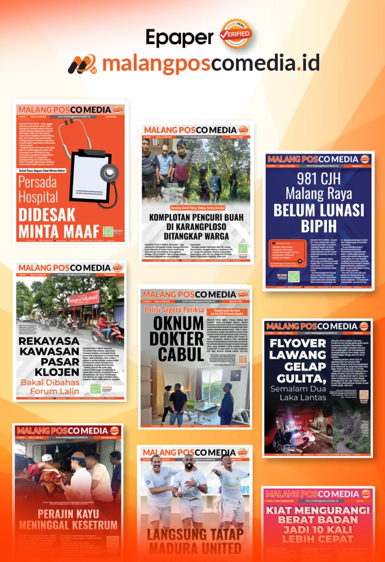 Epaper Malang Posco Media Edisi Selasa, 22 April 2025