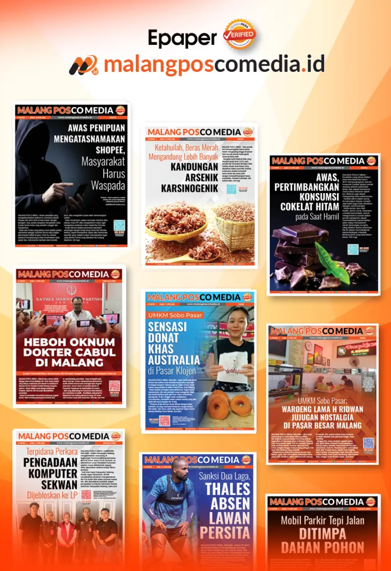 Epaper Malang Posco Media Edisi Jumat, 18 April 2025
